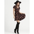 thumbnail image 2 of Jessica Simpson Women's Leah Ruched Mini Dress with Puff Sleeves, Sizes XS-XL, 2 of 6