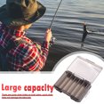 thumbnail image 2 of Caja de pesca de doble cara organizador de anzuelos almacenamiento de Ehuebsd señuelos de gran capacidad aparejos de pesca accesorios de pesca, 2 of 5