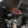 thumbnail image 4 of WEUVEB 2Ud Luces De Señal LED Para Motocicleta Color Rojo Con En Impermeables Y Resistentes, 4 of 7