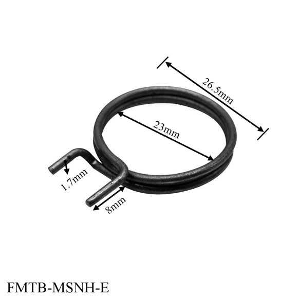 5PCS/Set Door Handle Replacement Springs Stainless Steel Door Lock Handle Spring Coil Return Torsion Springs