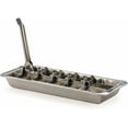 thumbnail image 5 of International Vintage Inspired Ice Cube Tray, 11" | Retro Design for Bars & Kitchens | Levers Remove Cubes | Heavy Duty Stainless Steel | Dishwasher Safe, 5 of 5