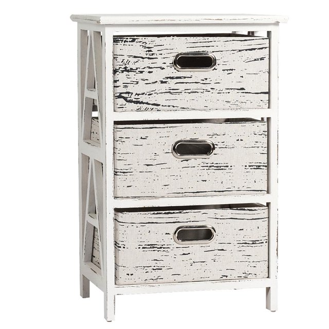 Giantex Tiroir de Rangement, Commode Multiple en Bois, Organisateur de Coffre, Table d'Appoint pour Chambre et Canapé, Commode Verticale pour Maison et Bureau (1)