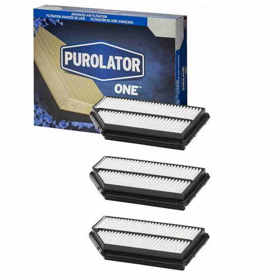 3 pc Purolator ONE A35403 Air Filters for Intake Inlet Manifold Fuel Delivery Filters Fits select: 2003-2008 HONDA PILOT, 2001-2006 ACURA MDX