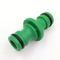 thumbnail image 2 of Allume 10Pcs Hose Pipe Connector Double Male Plastic Quick Fix Click On Rubber O Ring Green, 2 of 10