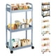 thumbnail image 1 of Carrito Auxiliar Organizador Almacenamiento Multiusos Con 3 Niveles, 1 of 6