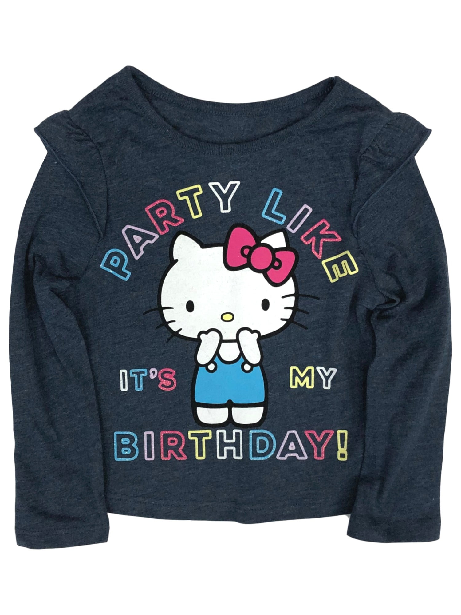 Hello Kitty Girls Happy Birthday T-Shirt 