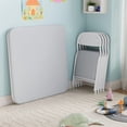 thumbnail image 3 of Studyset 3 Piece Boys Girls Folding Table and Chairs Set,Boys and Girls Folding Table and Chairs Set of 3,Activity Table and Chairs Set,Portable Table and Chair for Dining Room,Daycare,Classrooms, 3 of 4