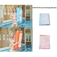 thumbnail image 5 of LNKOO Inflatable Floating Water Hammock Float Pool Lounge Foldable Inflatable Pool Floating Bed Swimming Chair(Orange), 5 of 7