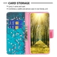 thumbnail image 5 of Allytechgroup Galaxy S24 Ultra Case, Fashionable Pattern Design Flip Cover Stand Cards Holder Shockproof Bumper Phone Case for Samsung Galaxy S24 Ultra, Plum Blossom, 5 of 5