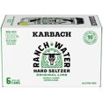thumbnail image 2 of Karbach Brewing Ranch Water Original Craft Hard Seltzer, 6 pack, 12 fl. oz. Aluminum Cans, 4.5% ABV, 2 of 6