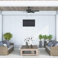 thumbnail image 3 of Honeywell Ceiling Fans Belmar 52 Inch Indoor Outdoor LED Light, Damp Rated, Five Blade, Bronze, 50512-01, 3 of 4