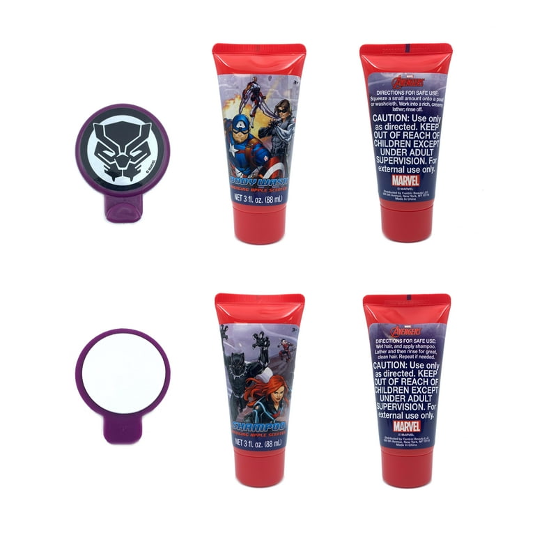 Marvel, Bath, Skin & Hair, Avengers Spiderman Set Of 2 Soap Scrub Kids  Shampoo Body Wash New