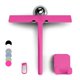 thumbnail image 1 of Gtewerk Escobilla De Ducha Para Puertas De Vidrio Escobilla De Silicona Para Ventanas Limpieza De Baño Y Vidrio - Rosa - 11 Pulgadas, 1 of 5