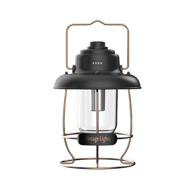 Lámpara de batallón de rocío Luz LED de Camping con atenuación continua portátil para exteriores, farol brillante recargable por USB, lámpara de emergencia, iluminación de puesto callejero Abanopi Lámpara de batallón de rocío