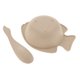 thumbnail image 3 of de Tazón de Paja de con Tazón de Sopa Cuenco para Bebés Seguridad No Tóxico beige BLESIY Cuchara para niños Tazón, 3 of 8