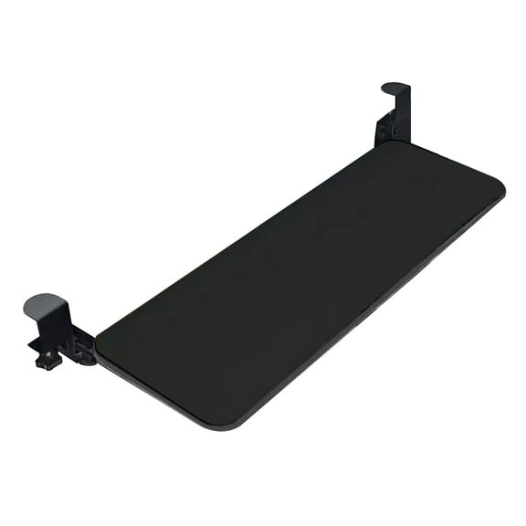 golytefs Keyboard Tray Under Desk with C Clamp Mount Slide Out Computer Keyboard Drawer