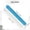 A, variant on Reusable Silicone Wrist Notepad with Writable Erasable Surface, Snaps Flat for Easy Note-Taking, in Blue