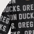 thumbnail image 5 of Women's Gameday Couture  Black Oregon Ducks Hype Era Sweatshirt, 5 of 5