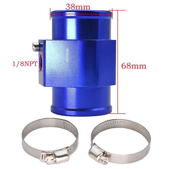 Car Truck Lcd Digital Gauge Water Temperature+oil Pressure+voltmeter 3 In 1 Meter With 1/8npt Sensor Water Temp Adapter 26-40mm