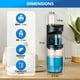 thumbnail image 4 of Dispensador automático de enjuague bucal ZOFGENOW 575 ml con vasos magnéticos, 4 of 6