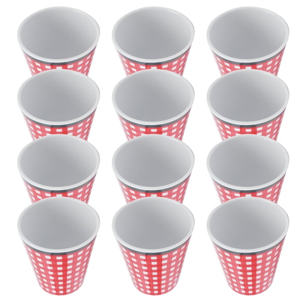 Taza de melamina, 12 piezas Taza de melamina Taza de té con leche Accesorio para el hogar Creado con maestría