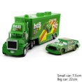 thumbnail image 1 of Disney Pixar Cars 3 2 Lightning McQueen 1:55 Mack Truck The King Diecast Metal Alloy Model Figures Toys Gifts For Kids brand toy Gao Jinjia LED, 1 of 2