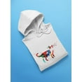 thumbnail image 3 of Colorful Cat Silhouette  Hoodie Women -Image by Shutterstock, Female Medium, 3 of 4