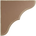 thumbnail image 3 of Ekena Millwork 1 3/4"W x 10"D x 10"H Stratford Wood Vintage Decor Bracket, Weathered Brown, 3 of 6