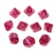 thumbnail image 2 of Juego de dados de seda multiusos de 10 piezas, 10 D10, para mesa de juego de mesa Opción 5, 2 of 8