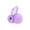 Purple, variant on SSNTSY 1.8" Mini Plush Easter Bunny Felt Rabbit Doll Stuffed Bunny Decor Soft Tiny Easter Ornament for Holiday Basket Stuffers DIY Hair Clip