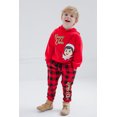 thumbnail image 2 of The Elf on the Shelf Fleece Pullover Hoodie and Pants Outfit Set Toddler to Big Kid, 2 of 5