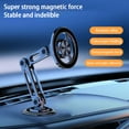 thumbnail image 4 of Cikiki 720 Rotate Metal Magnetic Car Phone Foldable Phone Stand Vent V3V3 GPS Support For All Magnet Mount Phone, 4 of 8