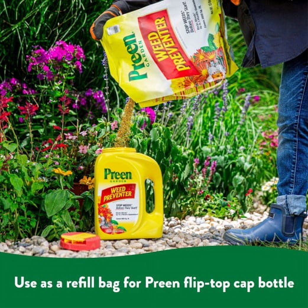 Preen Garden Weed Preventer - 13 lb. Bag - Covers 2,080 Sq. ft.