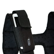 Bucket Boss Mullet Buster 3 Tool Bag Tool Belt with Suspenders, in Grey, 55135