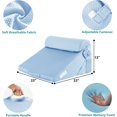 thumbnail image 2 of Wedge Pillow Headboard Orthopedic Bed Wedge Pillows Set for After Surgery Adjustable Pillow Wedge for Acid Reflux&Back Pain Relief Sleeping Back Pillow for Bed Sitting Up Wh, 2 of 6