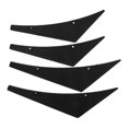 thumbnail image 3 of Minkissy 4Pcs ABS Car Spoiler Canards for Car Enthusiasts 10.6X3.5X0.2in, 3 of 7