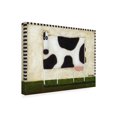 thumbnail image 2 of Trademark Fine Art 'White Cow' Canvas Art by Daniel Patrick Kessler, 2 of 3