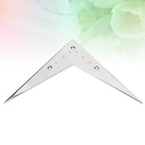 OUNONA Guitar Part Accessory CE401 Tailpiece Metal Silver V Style 1Pcs