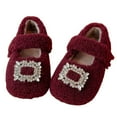 thumbnail image 2 of Kureaily Girls Lined Slippers Soft Sole Indoor Outdoor Cozy Warm Shoes For Toddler Little Kid Big Youth 9.5-10 Years, 2 of 5