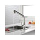 thumbnail image 5 of SINLOOG Single-Handle Pull-Out Sprayer Kitchen Faucet in Stainless, 5 of 5