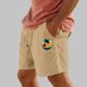 thumbnail image 2 of Pantalones Cortos para Hombre Cintura Elástica con Bolsillos Color Sólido Casual Cordón Suelto Pantalones Cortos de Ejercicio, 2 of 4