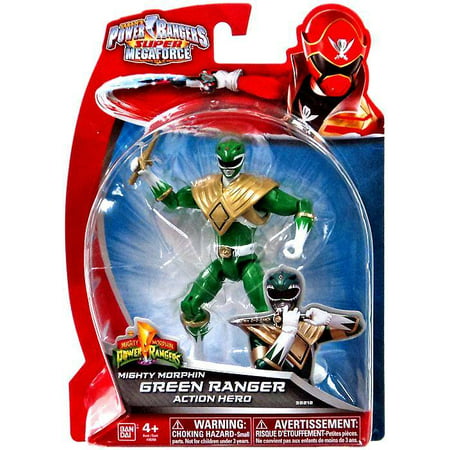 Power Rangers Super Megaforce Mighty Morphin Green Ranger Action Hero Action