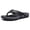 black, variant on EVA Flip Flops Massage Sandals Non Slip Shower Slippers Lightweight Comfort Thong Sandals