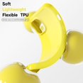 thumbnail image 4 of Funda para iPhone 14 Plus 6.7" Svanove, amarilla, de TPU, 4 of 7