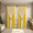 Gold, variant on 2-Pack Set Double Layer Indoor Curtains, White Sheer and Room Darkening Blackout Drapes, Mix and Match Curtains Grommet Top Panels for Bedroom Living Room