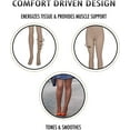 thumbnail image 5 of Lissele Women's Plus Size Compression Pantyhose Pack of 1 Suntan, 7x, 5 of 7