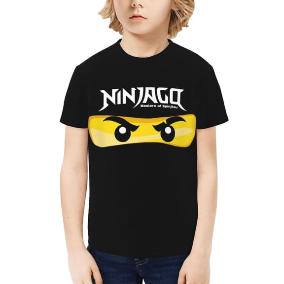 Ninjago Kids T-Shirt 3d Printed Graphic T-Shirts Boys And Girls Short Sleeve Shirts For Youth Kids X-Small