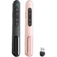 REHIUGA-2 Pack Wireless Presenter Remote, USB A&C, Black White ...