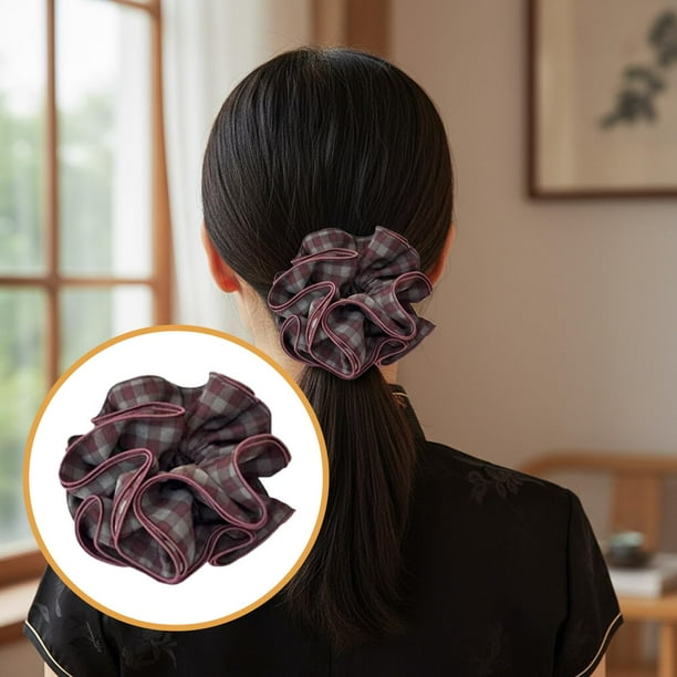 Diadema con coletero para el pelo, de moda, lazo para el pelo, soporte para cola de caballo para club, chicas, despedidas de soltera, damas