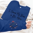 thumbnail image 4 of Chandails en Molleton Bookish pour Femmes, Pullovers Graphiques Amusants, Chemises pour Amateurs de Livres, Col Rond Décontracté, Manches Longues, 4 of 4